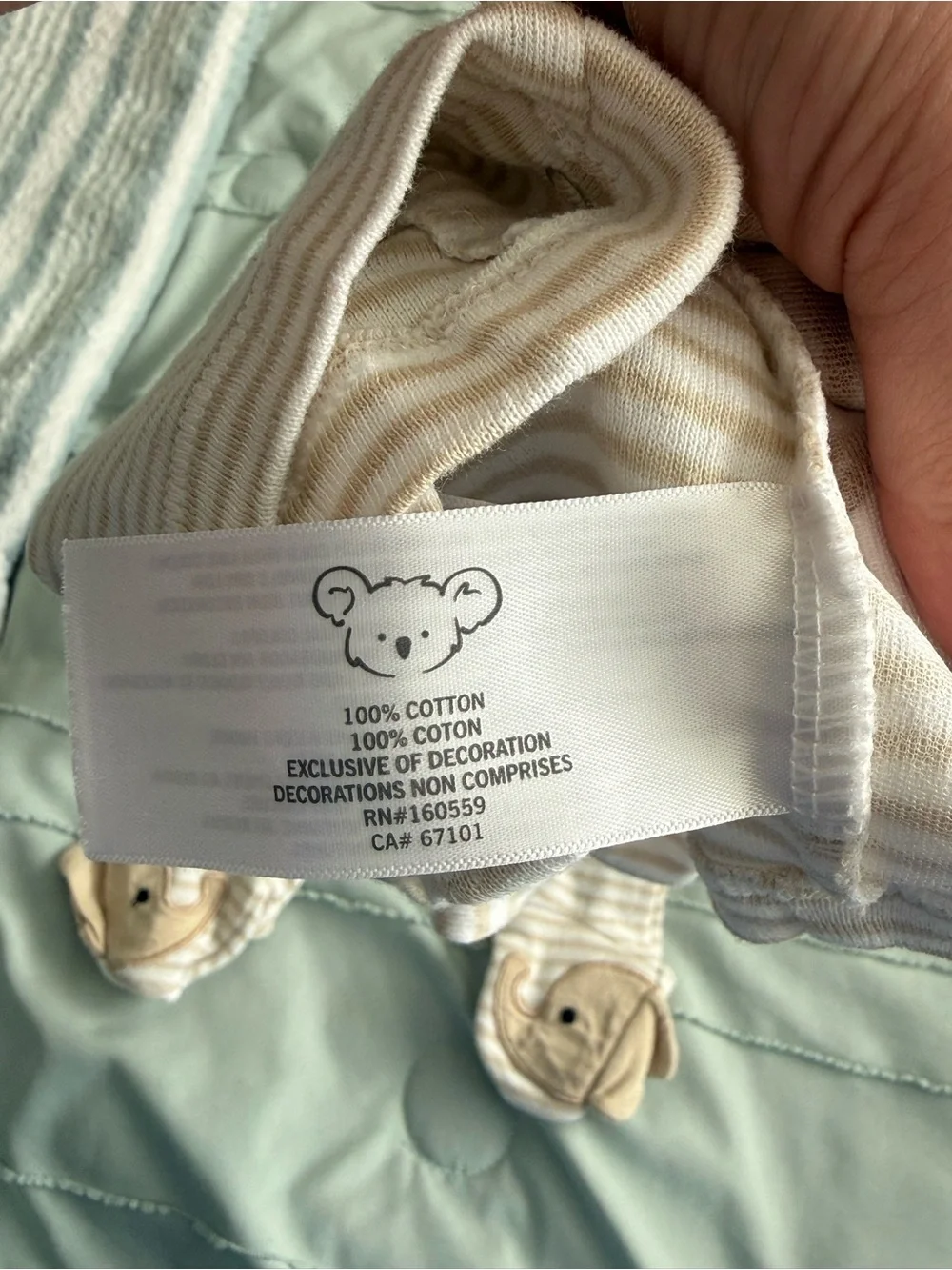 Koala baby Infant 3 Piece Set 3-6 month